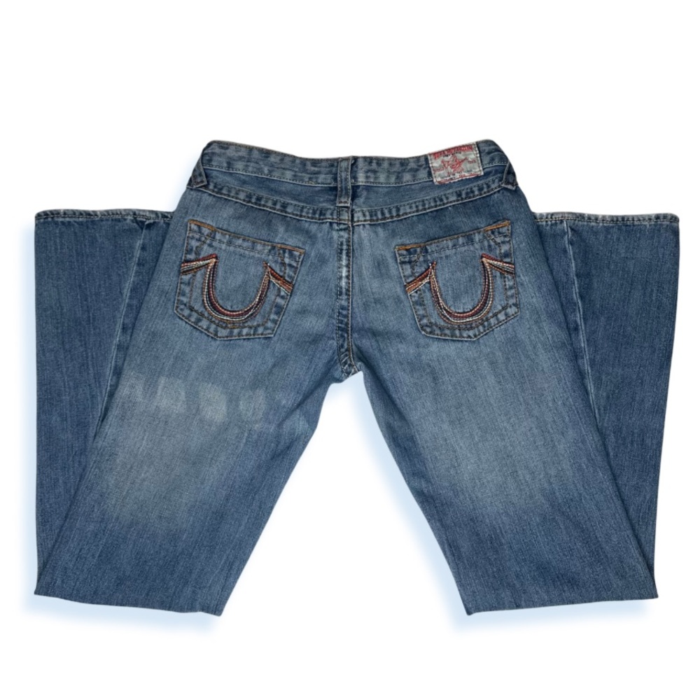 True Religion Boot Flare Low Waist Jeans